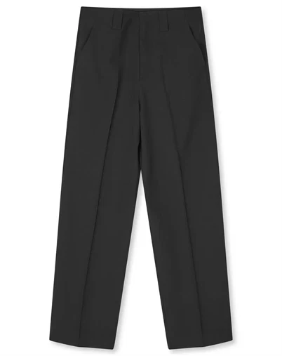 Mads Nørgaard - Dense Weave Carlson Bukser - Black